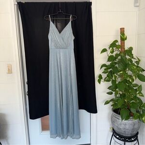 Light blue sparkly gown